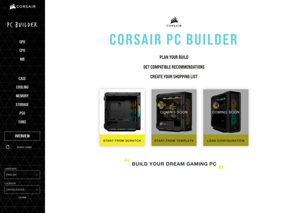 corsair pc builder 2