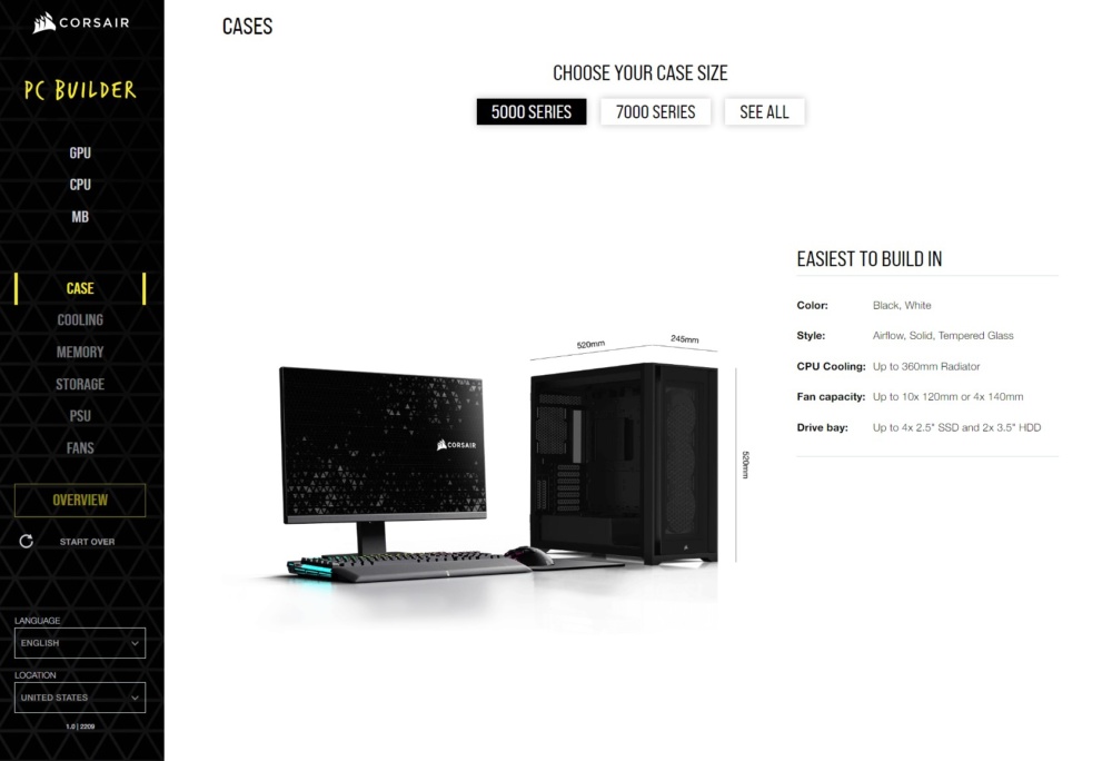 corsair pc builder 3