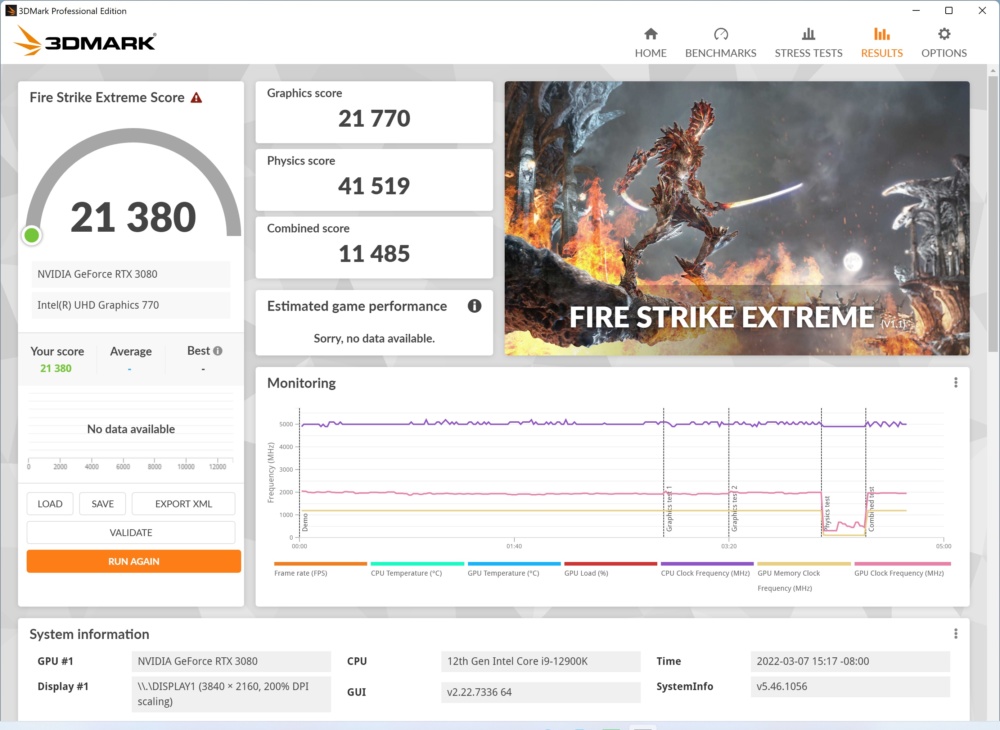 crucial ddr5 3dmark extreme