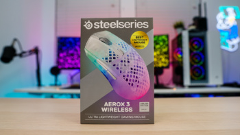 SteelSeries Aerox 3 Wireless Ghost Edition