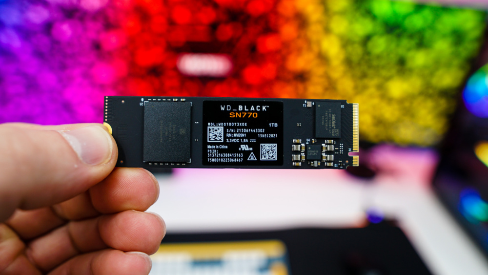 WD Black SN770 Gen4 NVMe Solid State Drive