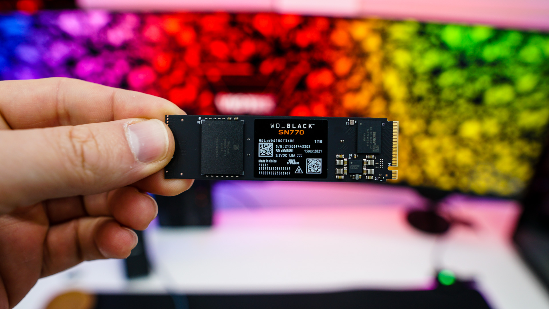 WD Black SN770 Gen4 NVMe Solid State Drive