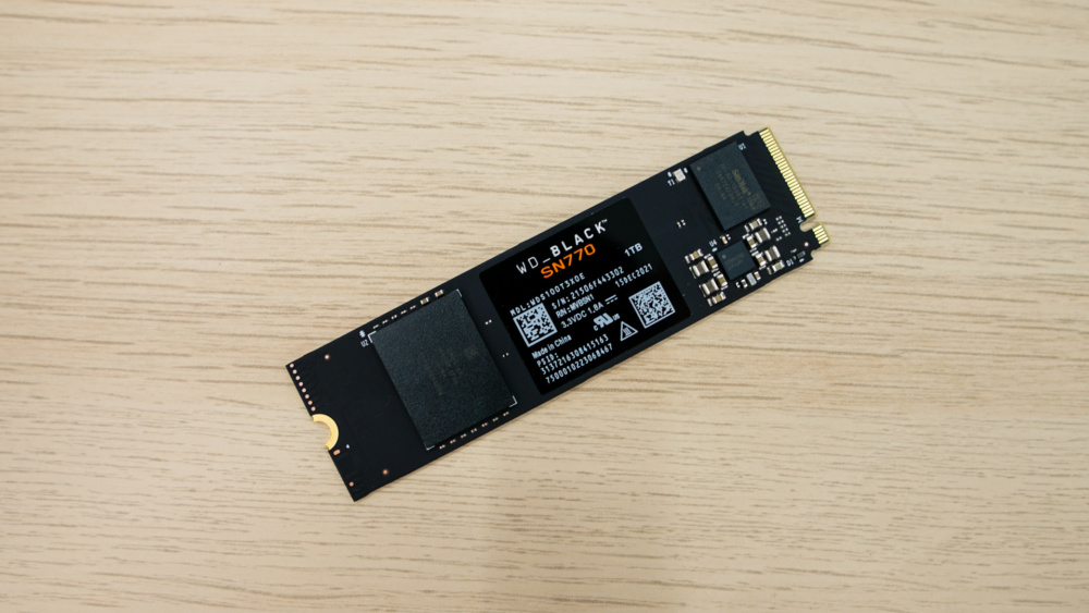 WD Black SN770 Gen4 NVMe Solid State Drive