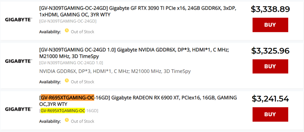 GBT 3090ti 6950XT