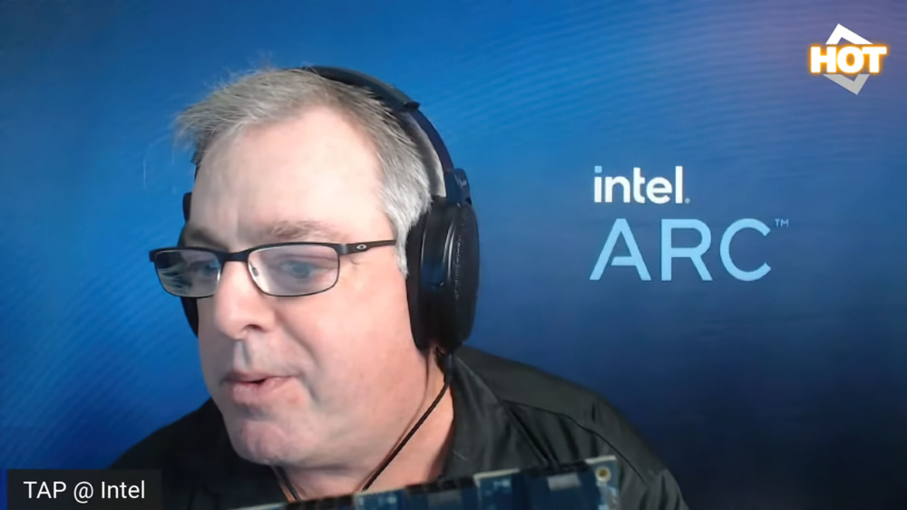 Intel Arc three 8pin teaser