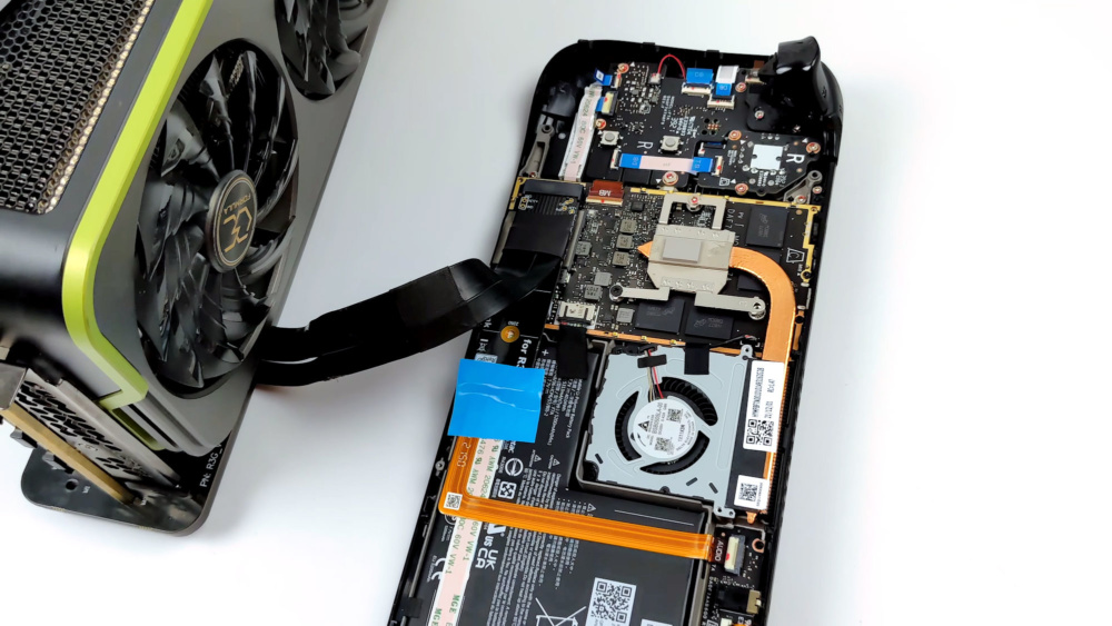 Steam Deck RX 6900 eGPU TEST 1