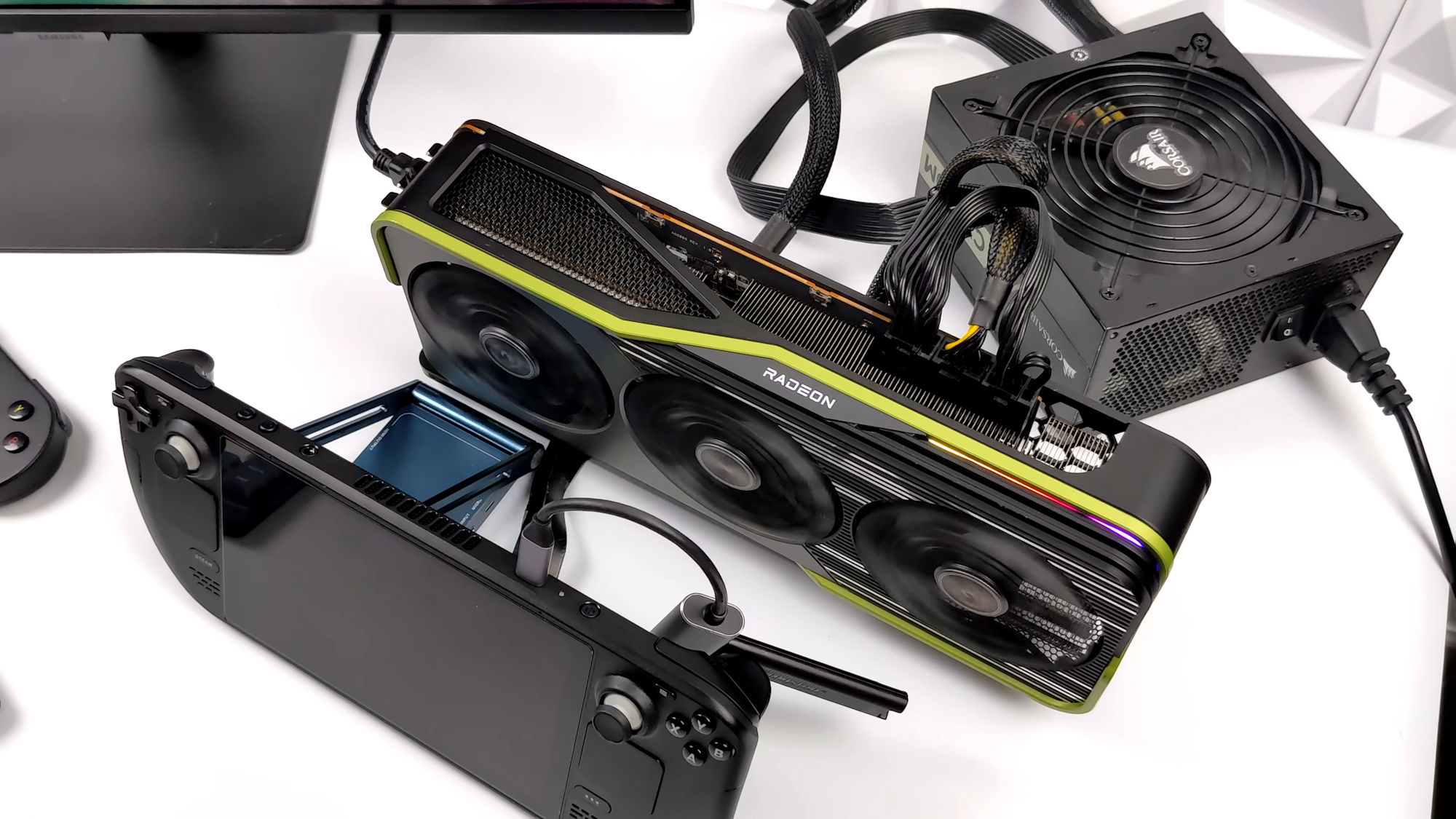 Steam Deck RX 6900 eGPU TEST 3