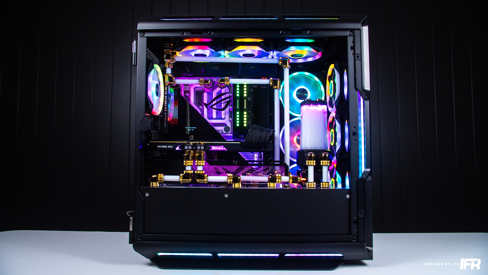 Case Mod Friday: $7000 ULTIMATE Custom Water Cooled Gaming PC 
