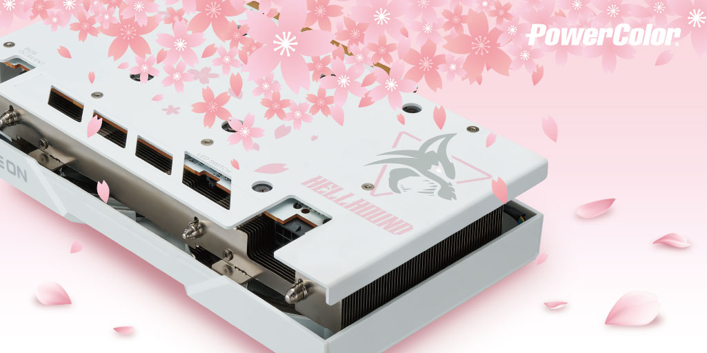 POWERCOLOR RX 6650XT HELLHOUND WHITE
