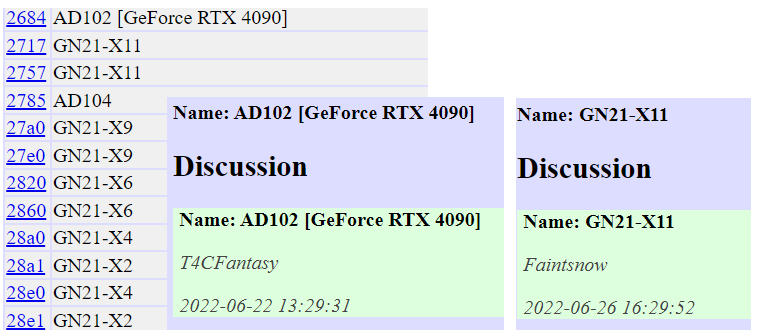 GEFORCE RTX 40 LIST 1