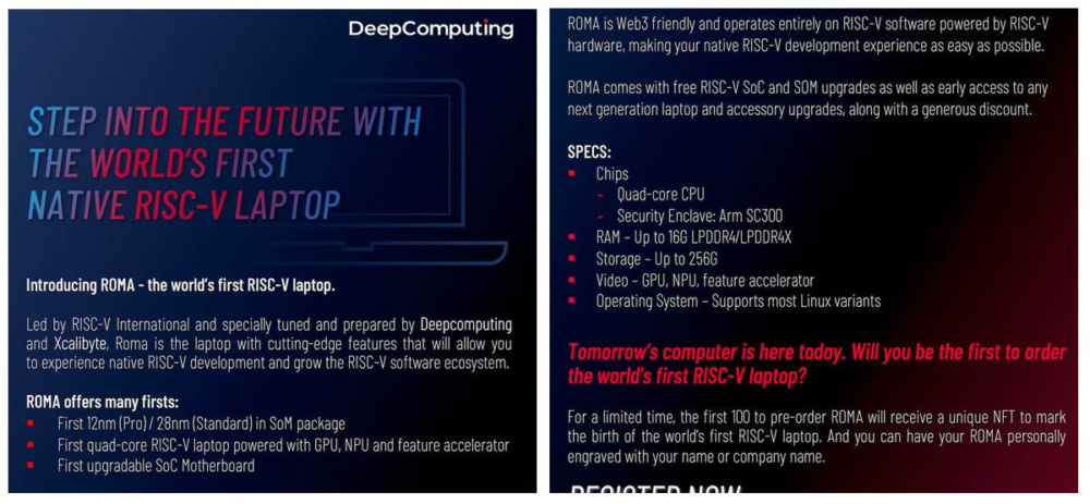 RISC V LAPTOP