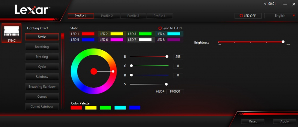 lexar ares rgb ddr4 ss1