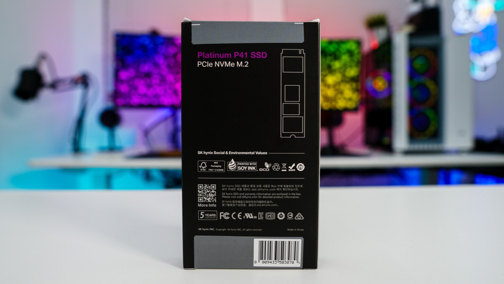 SK hynix Platinum P41 Gen4 NVMe Solid State Drive