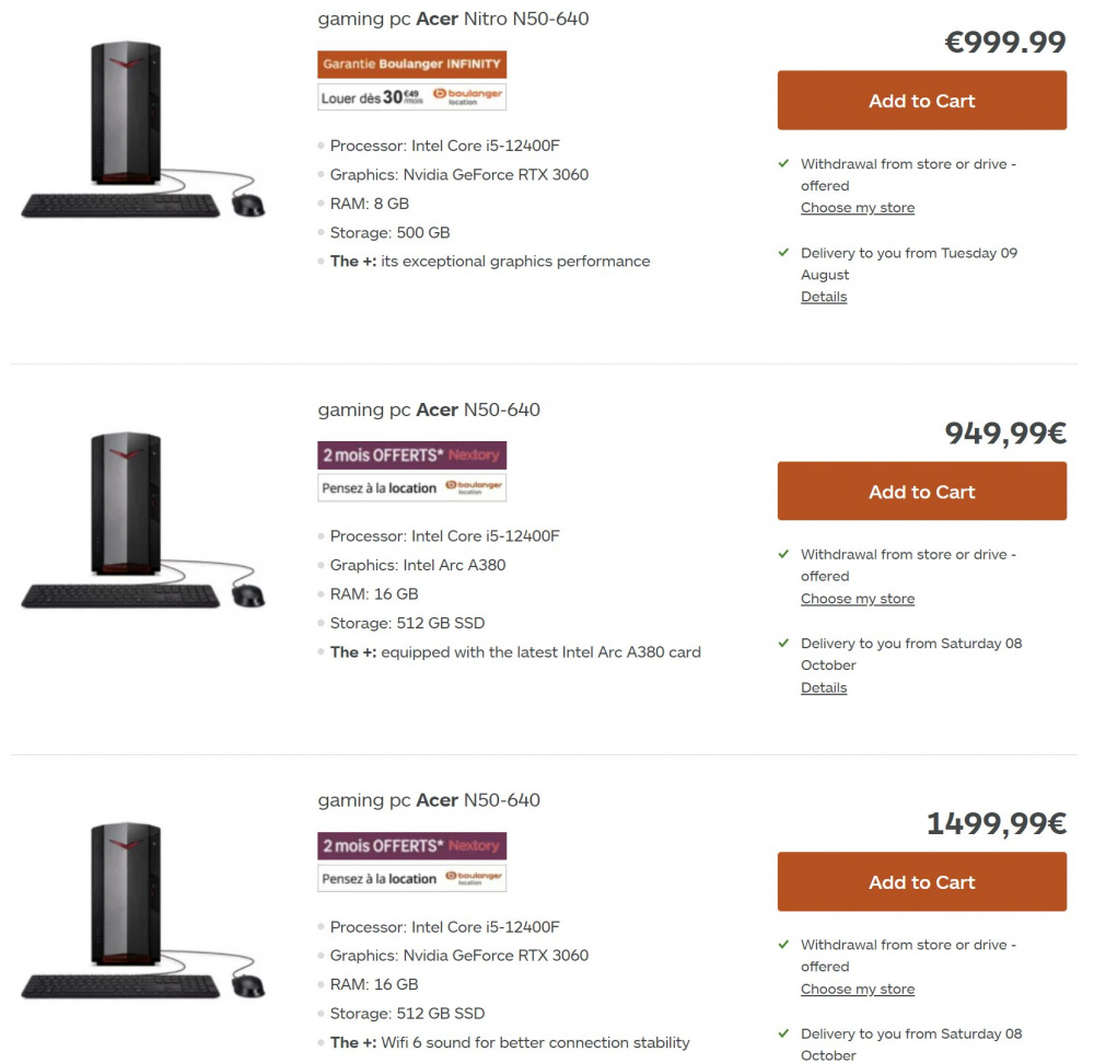 ACER N50 PC