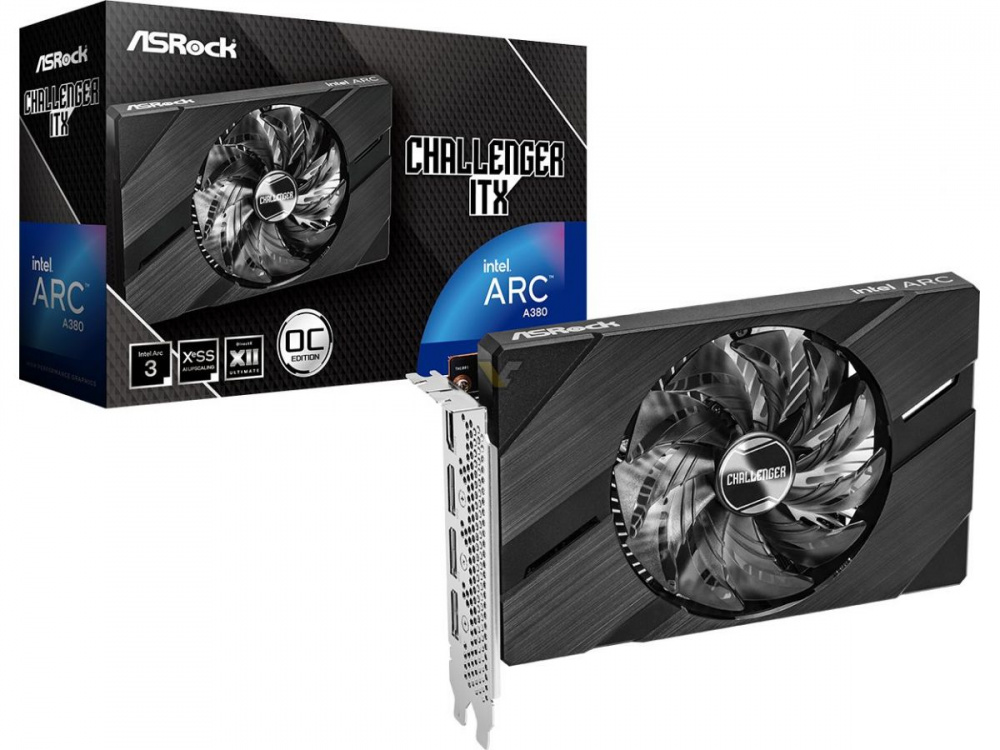 ASROCK Arc A380 6GB Challenger ITX OC 1