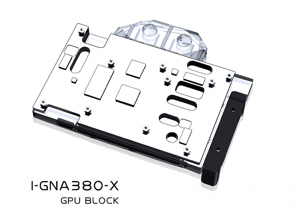 BYKSKI ARC A380 WATERBLOCK 3