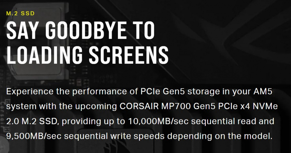 Corsair Gen5 SSD 2