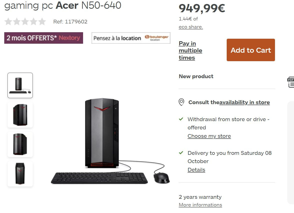 acer intel arc