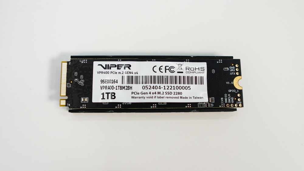 Patriot Viper VPR400 RGB Gen4 NVMe Solid State Drive