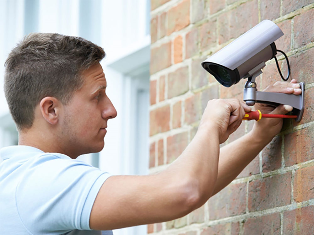 secutiy cam install 1