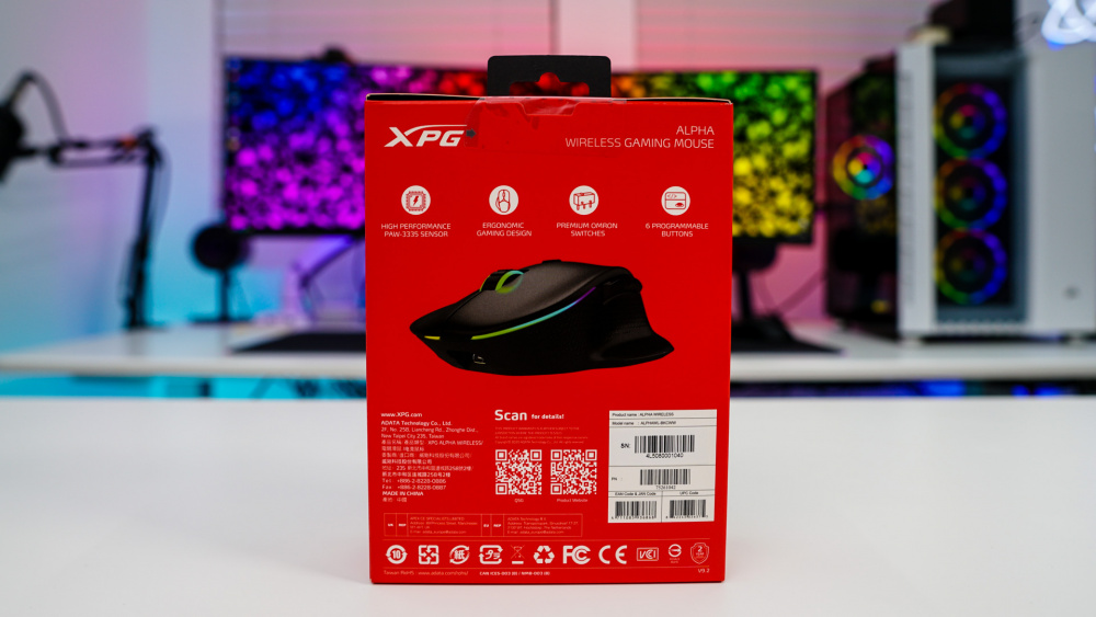 ADATA XPG Alpha Wireless Gaming Mouse