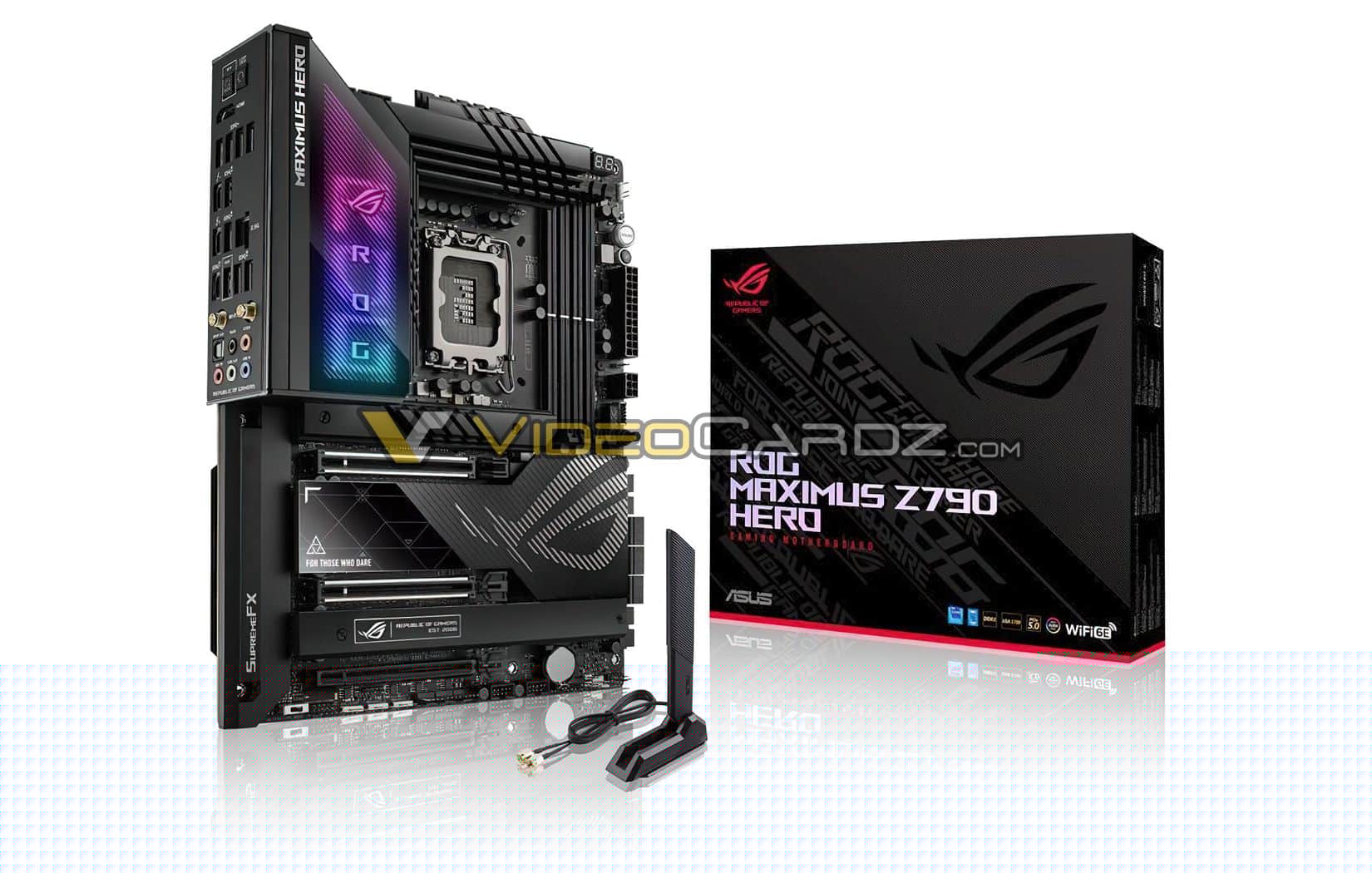 ASUS Z790 ROG MAXIMUS HERO videocardz