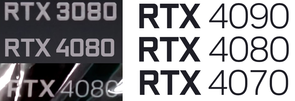 GEFORCE NEW FONT