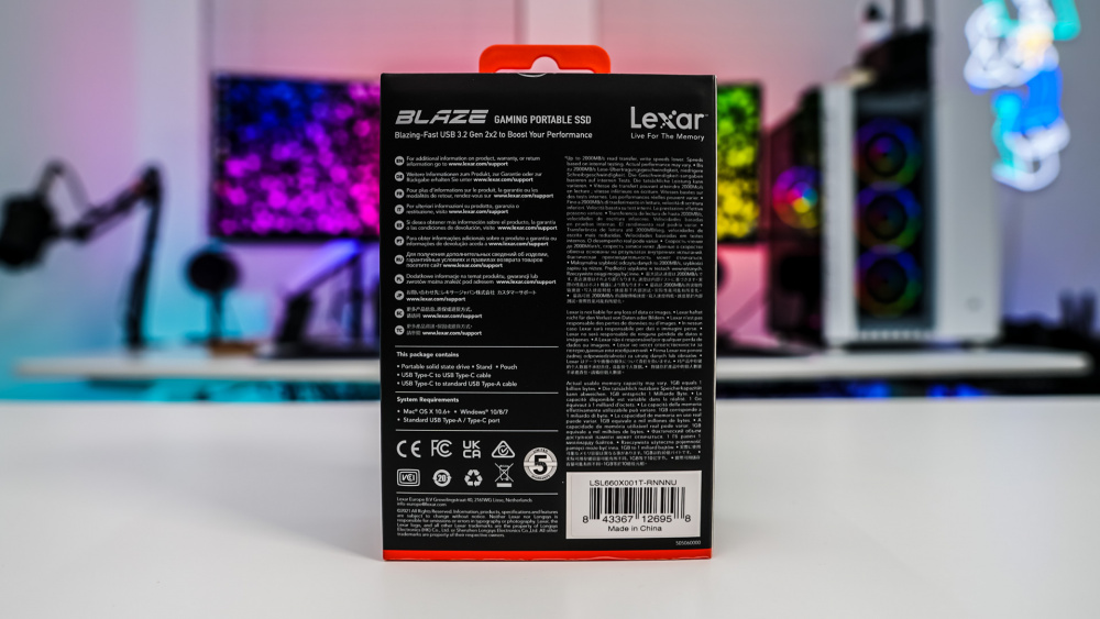 Lexar SL660 BLAZE Portable Solid State Drive