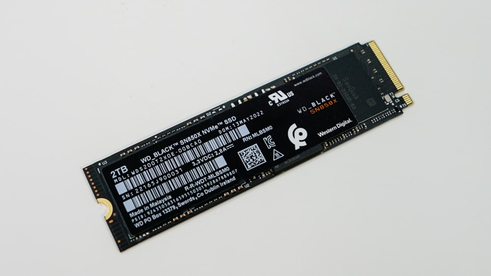 WD Black SN850X Gen4 NVMe Solid State Drive