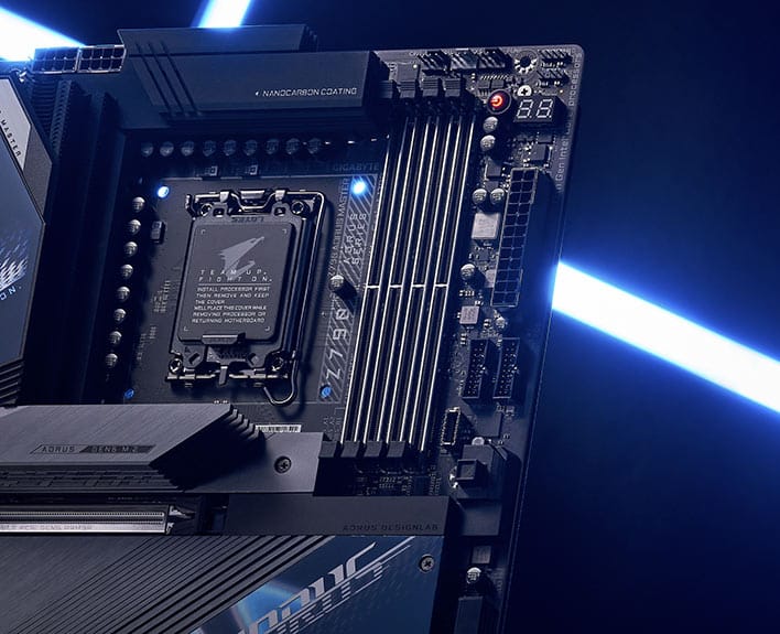 Aorus master Z790 closeup