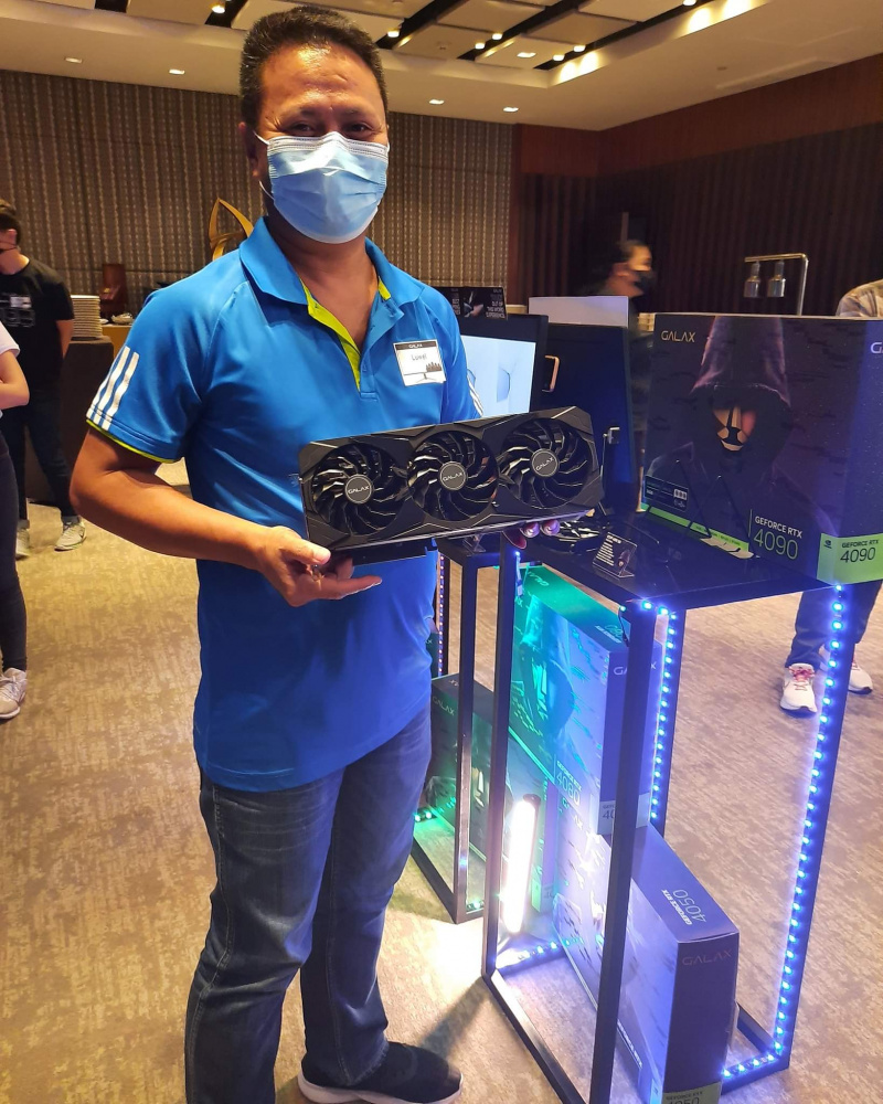 NVIDIA GeForce RTX 4050 Graphics Card GALAX Event