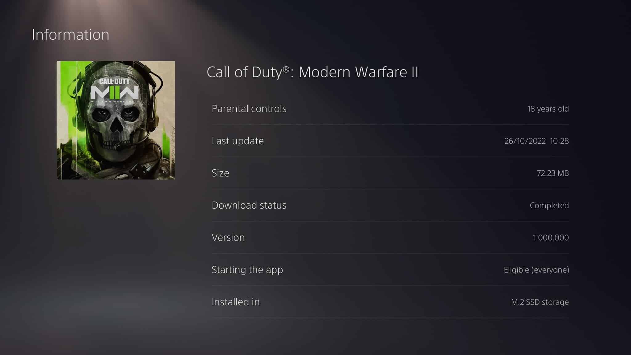 cod disc size