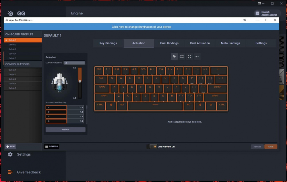 steelseries apex pro mini ss4