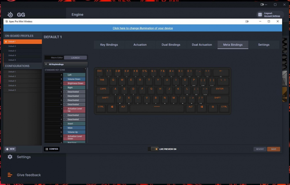 steelseries apex pro mini ss7