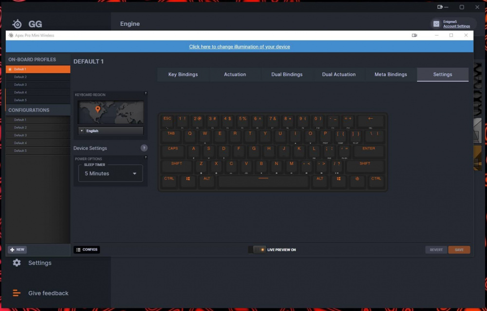 steelseries apex pro mini ss8