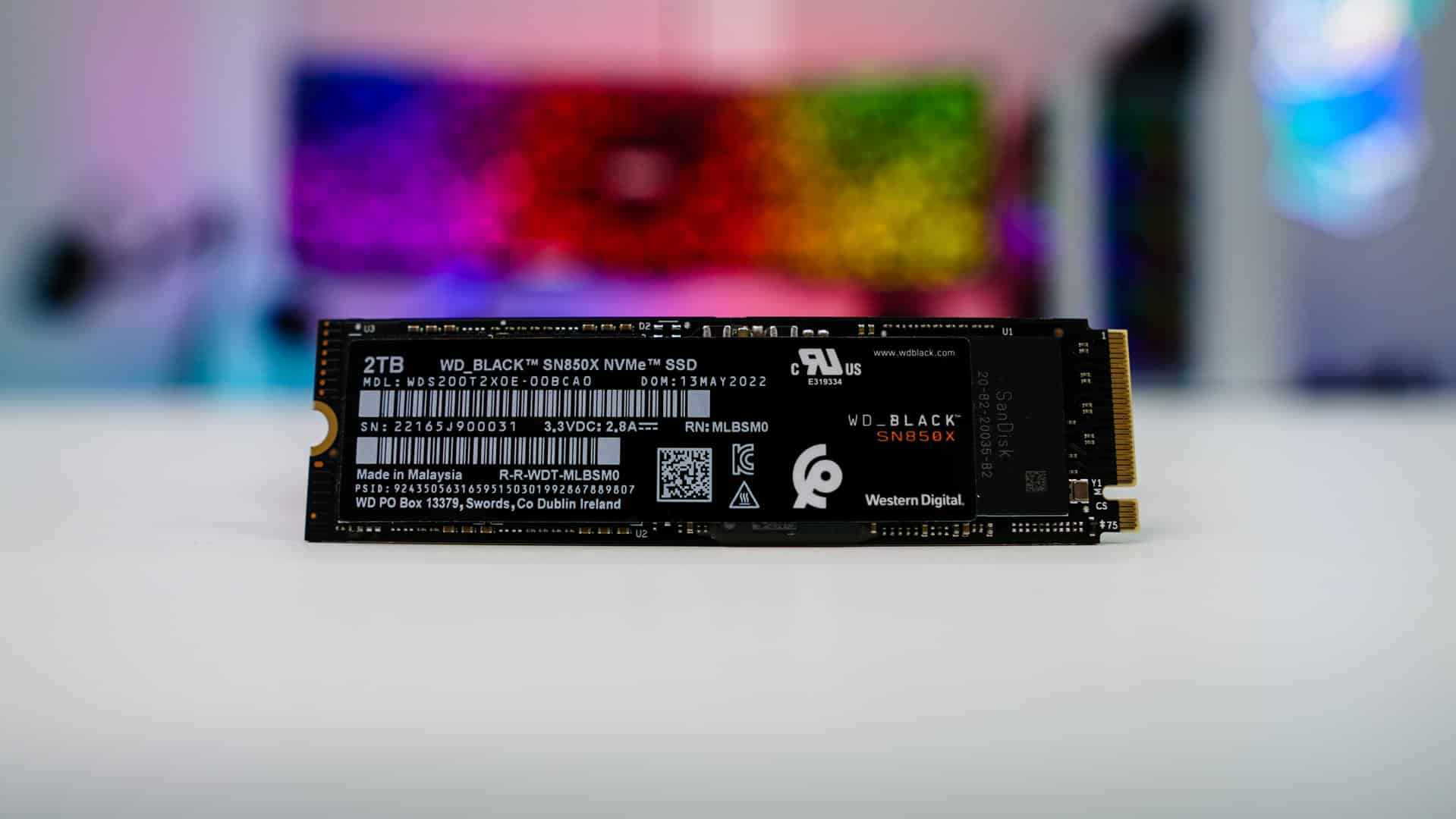 WD Black SN850X Gen4 NVMe Solid State Drive
