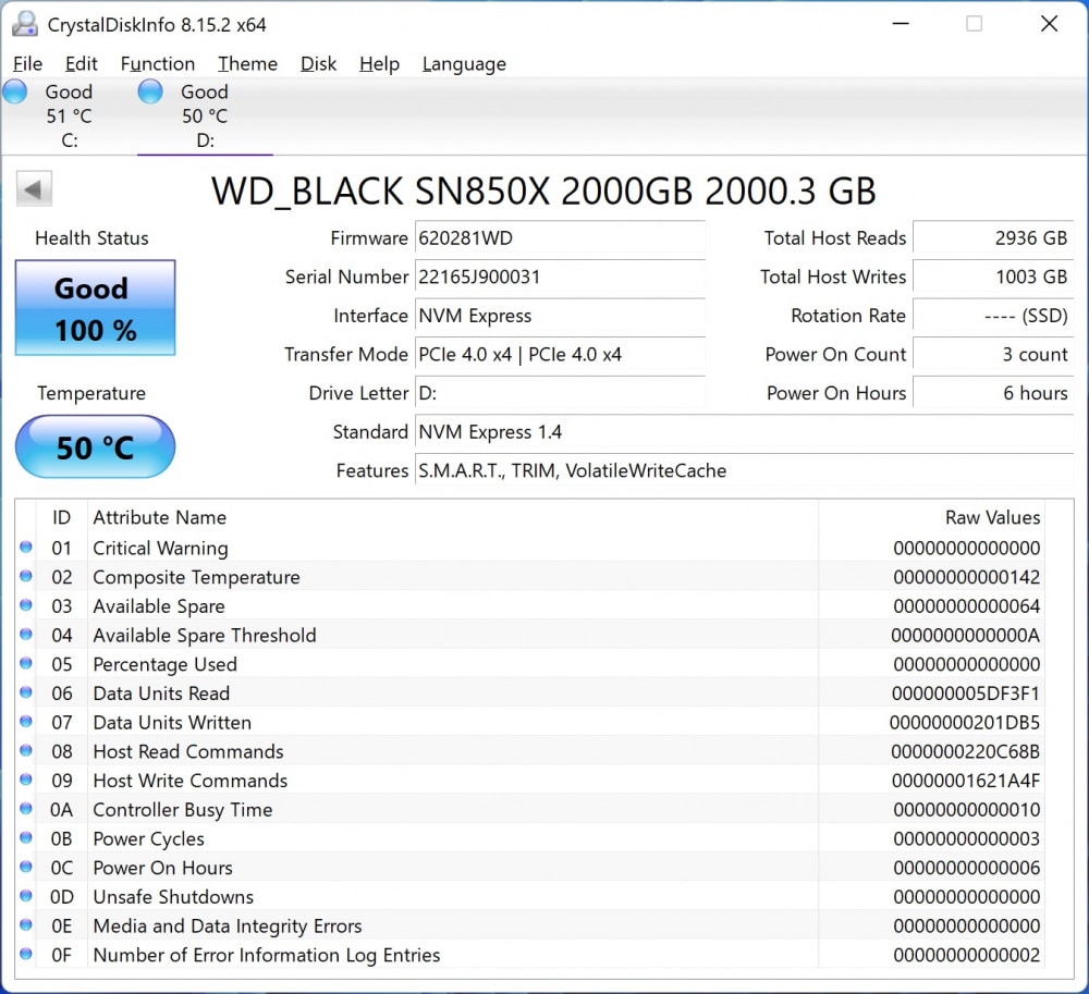 wd black sn850x info2