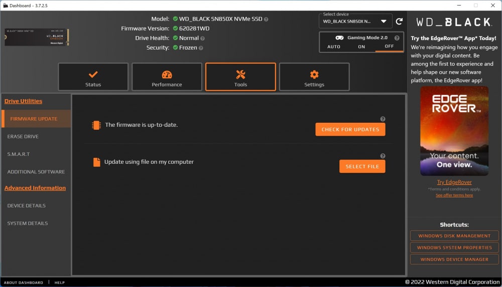 wd black sn850x info3