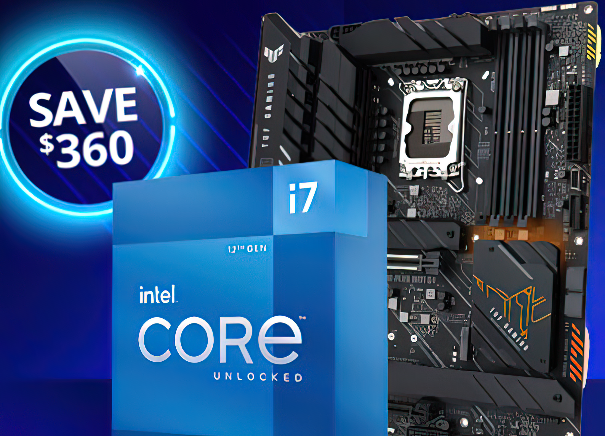 Microcenter Intel AMD Deals very compressed scale