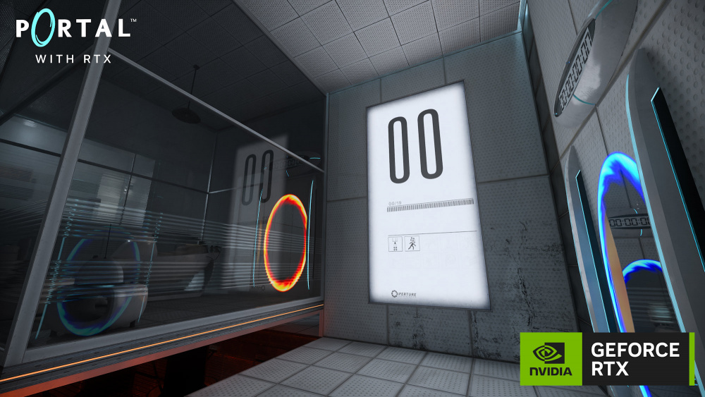 Portal RTX On 7