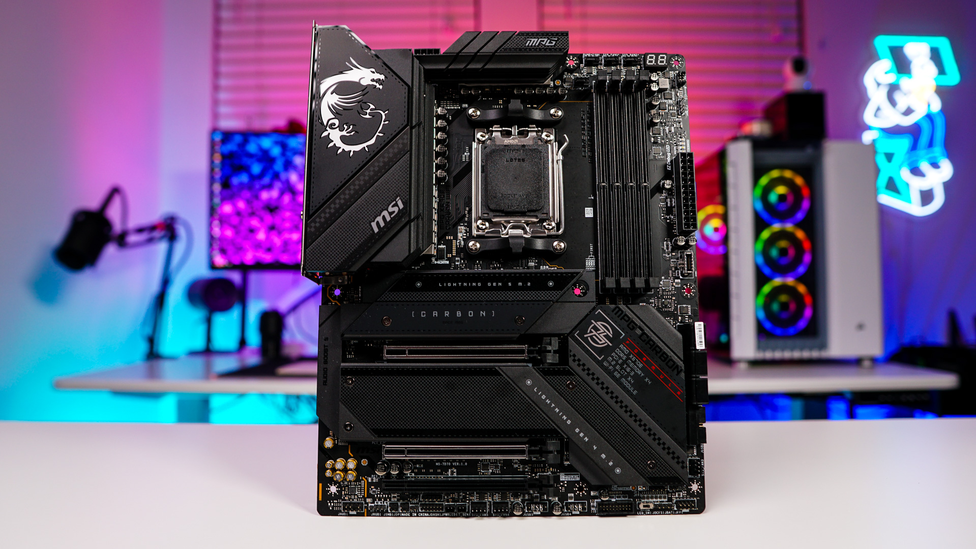 MSI MPG X670E Carbon WiFi Motherboard Review | ThinkComputers.org