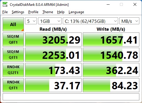 thinkpad x13s ssd 1