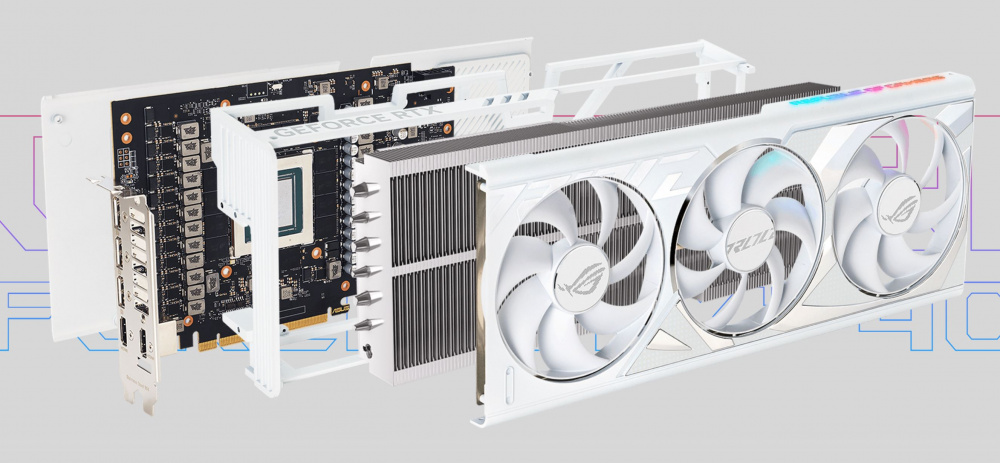ASUS ROG STRIX RTX 4090 White