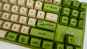 Drop + The Lord of the Rings Elvish Keyboard