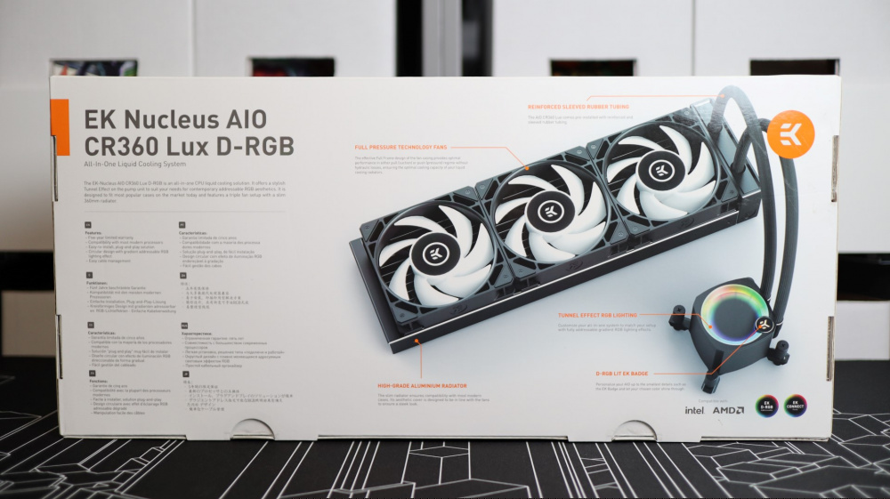 EKWB EK Nucleus AIO CR360 Lux D-RGB