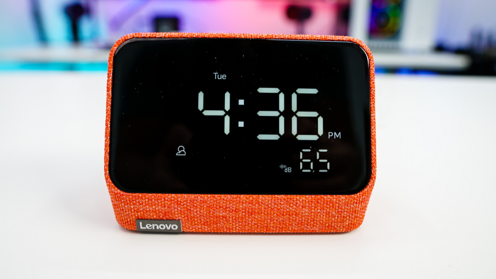 Lenovo Smart Clock Essential with Alexa Built-in