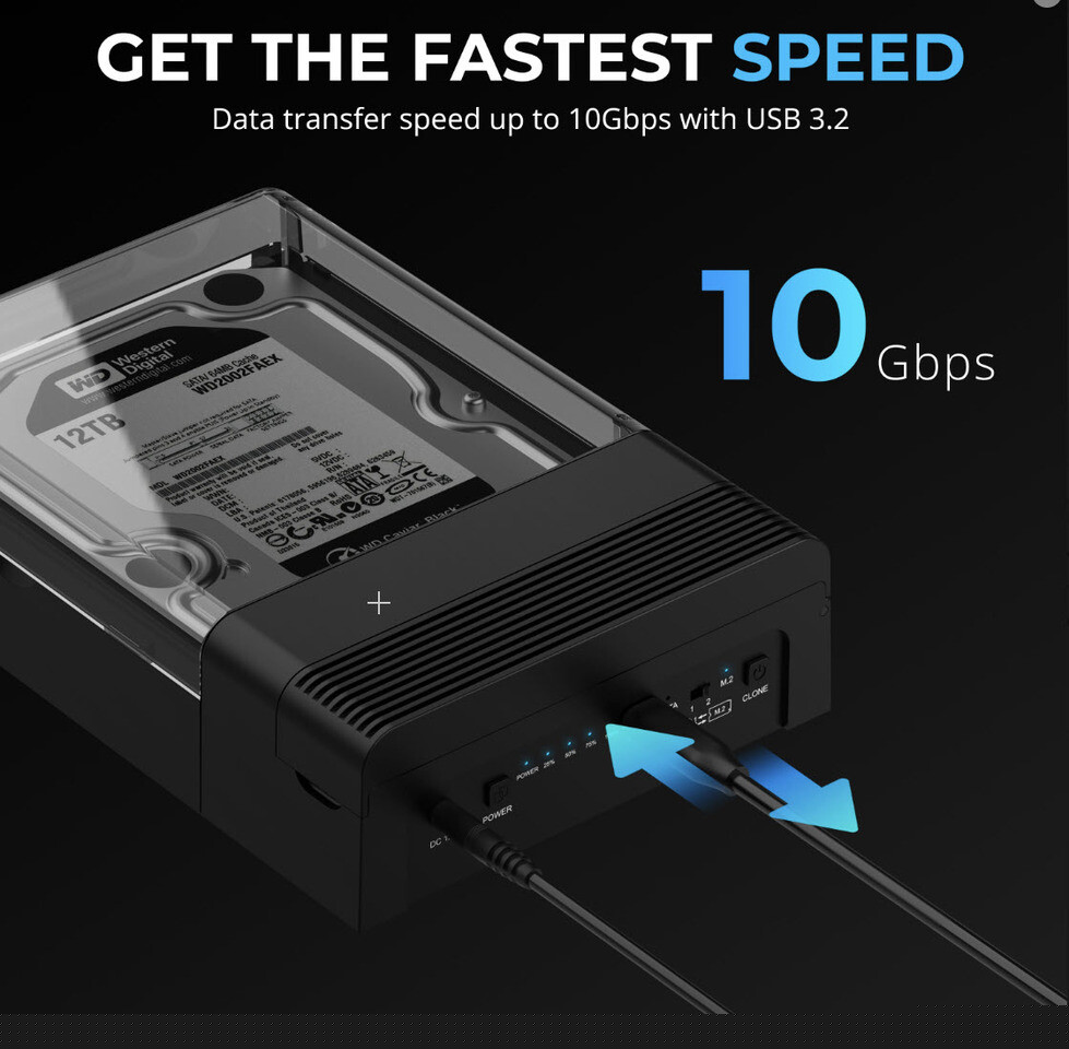 Sabrent USB Type-C Flat Docking Station