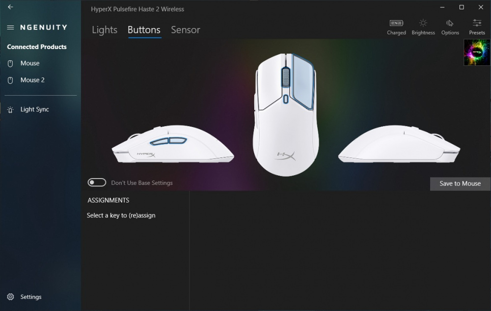 HyperX Pulsefire Haste 2 Wireless