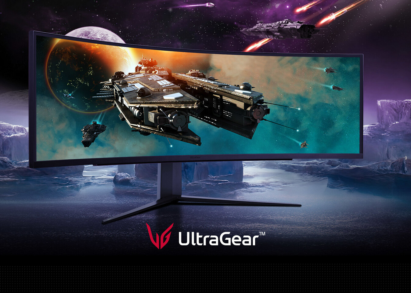 LG Ultragear 49GR85DC-B