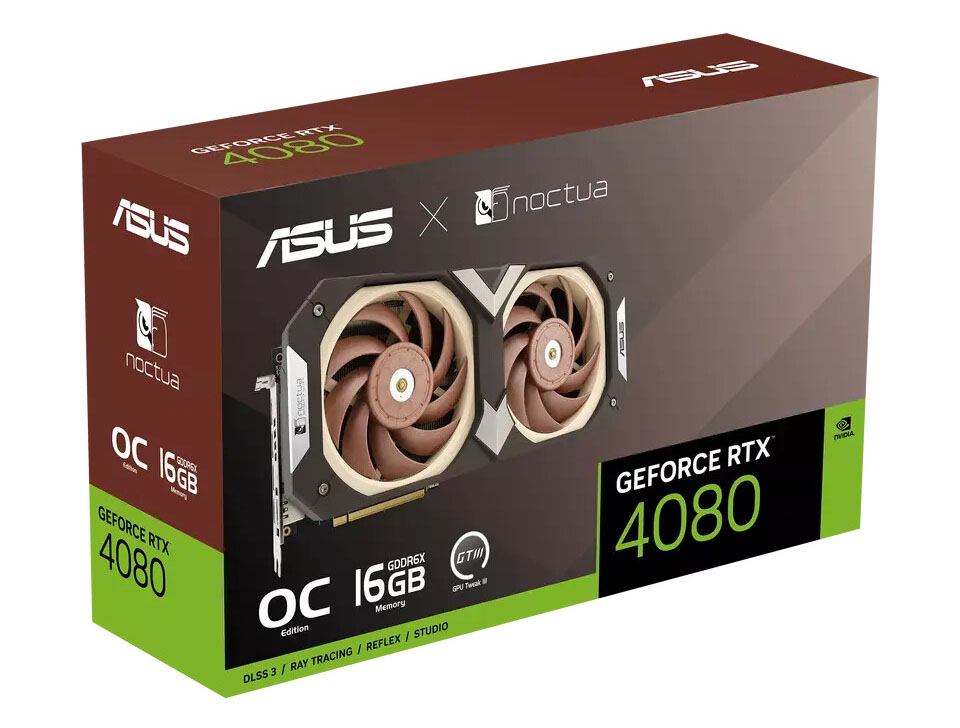 ASUS GeForce RTX 4080 Noctua Edition Graphics Card